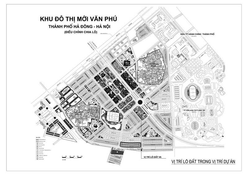 thiết kế nhà 5 tầng liền kề V5 V6 Văn Phú - Nhà phố thương mại The Victoria