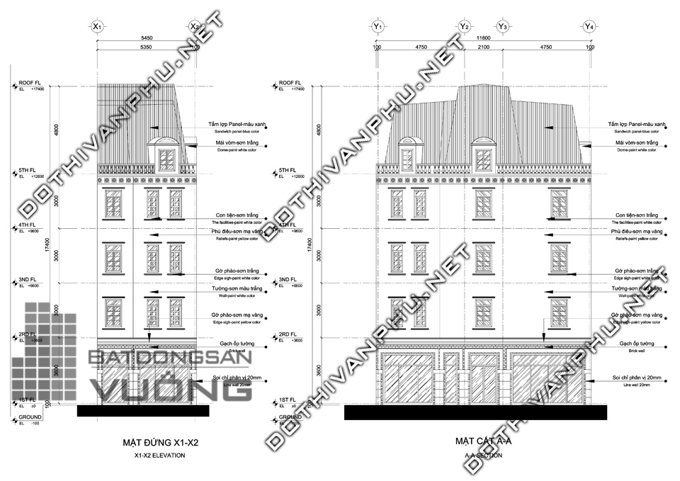 liền kề Cleve Văn Phú - Liền kề Văn Phú Hibrand - Liền kề Văn Phú Hàn Quốc