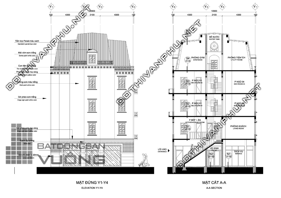 liền kề Cleve Văn Phú - Liền kề Văn Phú Hibrand - Liền kề Văn Phú Hàn Quốc