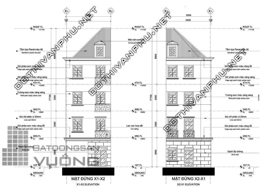 Liền kề Văn Phú Hibrand - liền kềCleve Văn Phú - Liền kề Văn Phú Hàn Quốc