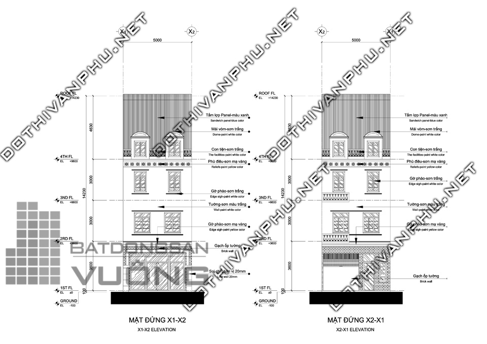 Liền kề Văn Phú Hibrand - liền kề Cleve Văn Phú - Liền kề Văn Phú Hàn Quốc