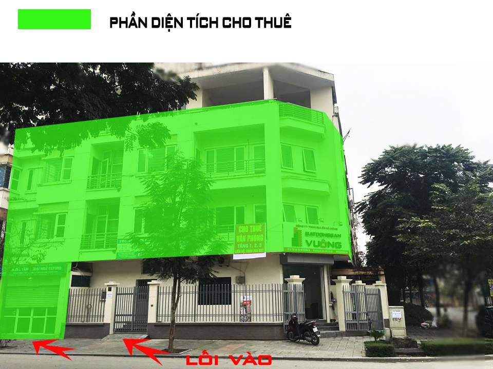 Cho thuê nhà liền kề Văn Phú kinh doanh tốt