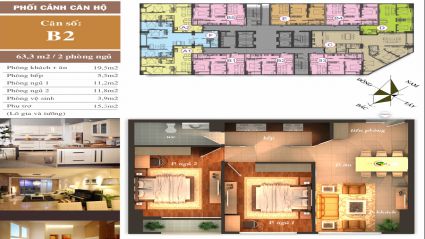 Tổng hợp thiết kế căn hộ chung cư CT12 Văn Phú Hà Đông